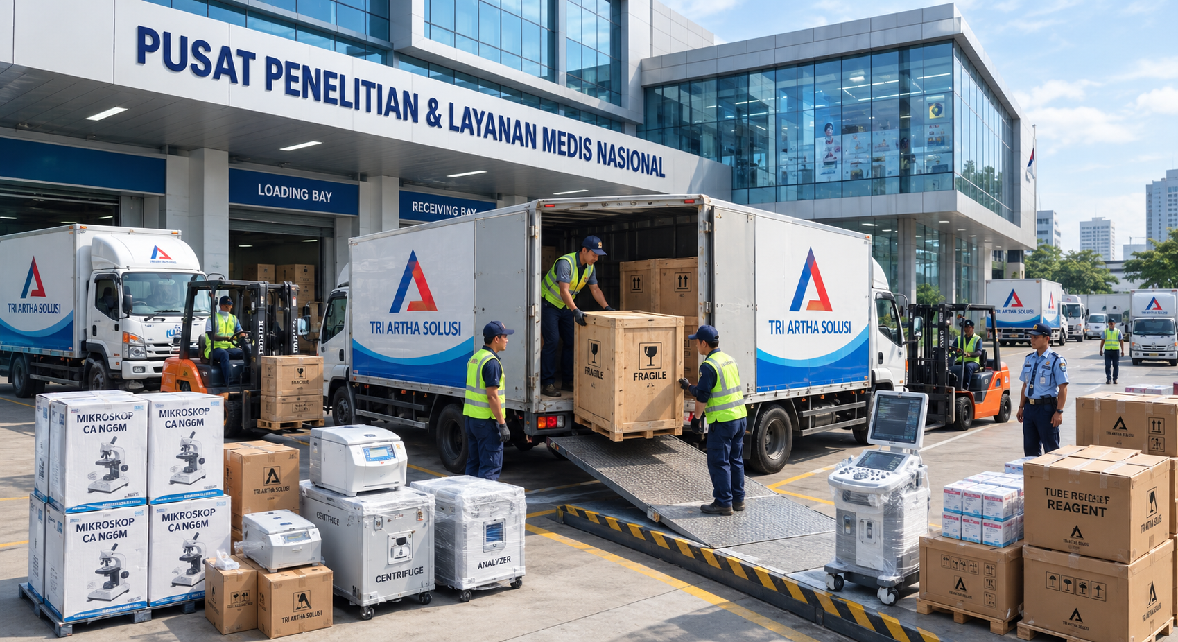 Dokumentasi pelayanan dan pengiriman — Tri Artha Solusi